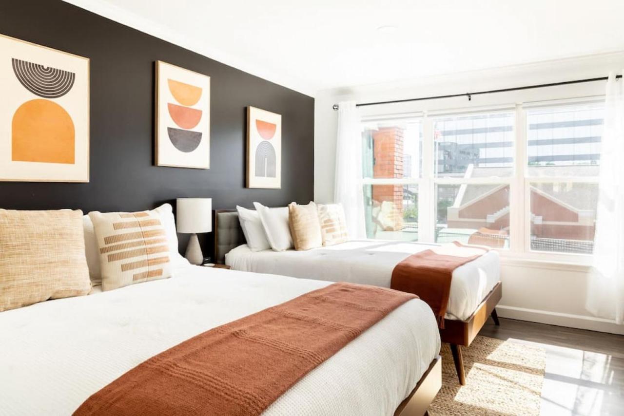 Stylish Downtown Nashville 3 Beds, 1 Bedroom With Private Patio, Parking ภายนอก รูปภาพ