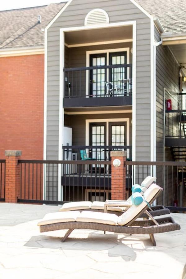 Stylish Downtown Nashville 3 Beds, 1 Bedroom With Private Patio, Parking ภายนอก รูปภาพ